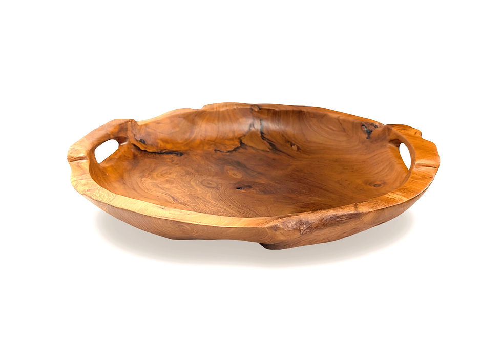 Teak Fruit Bowl