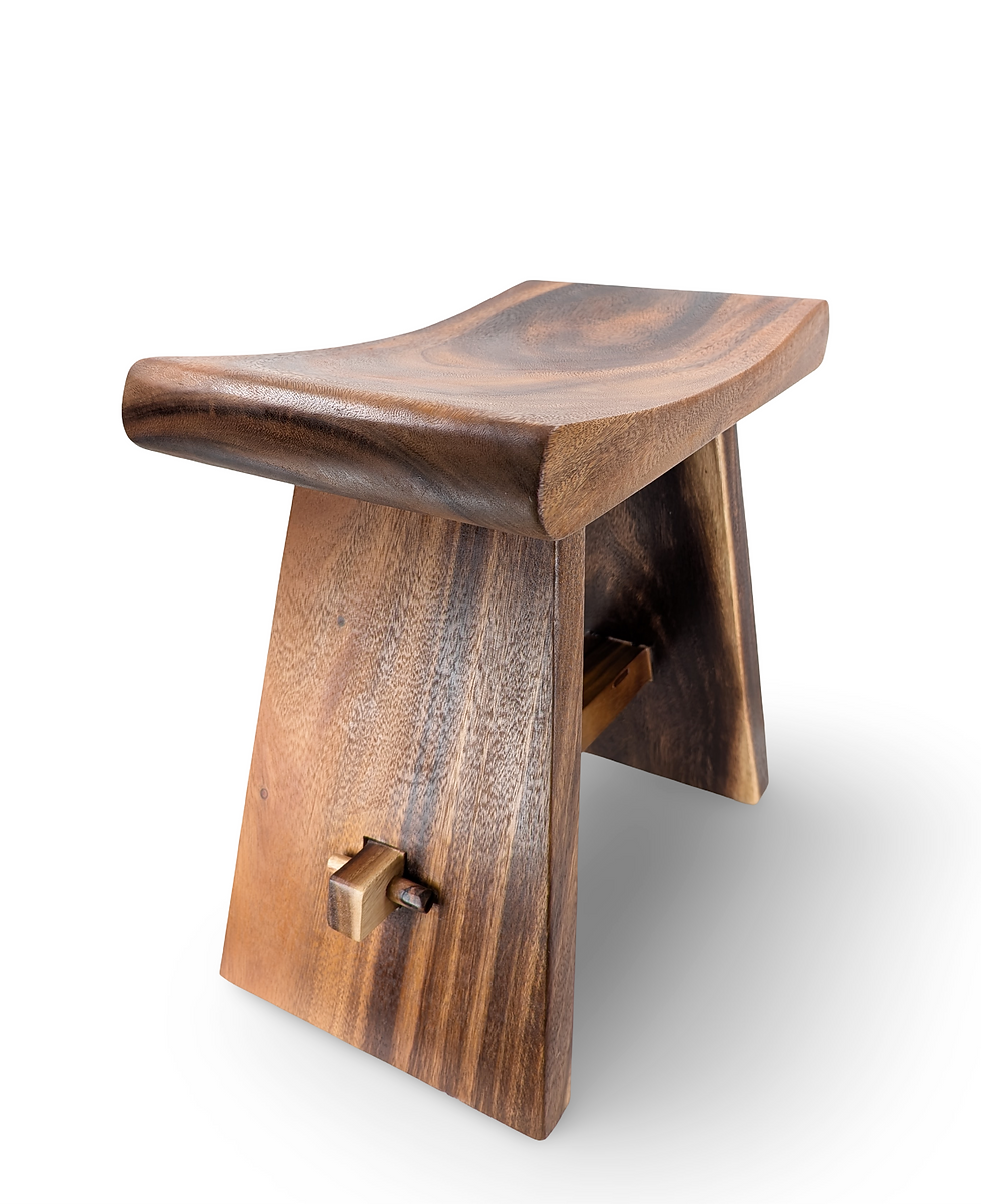 Thumbnail: Handcrafted Teak Stool