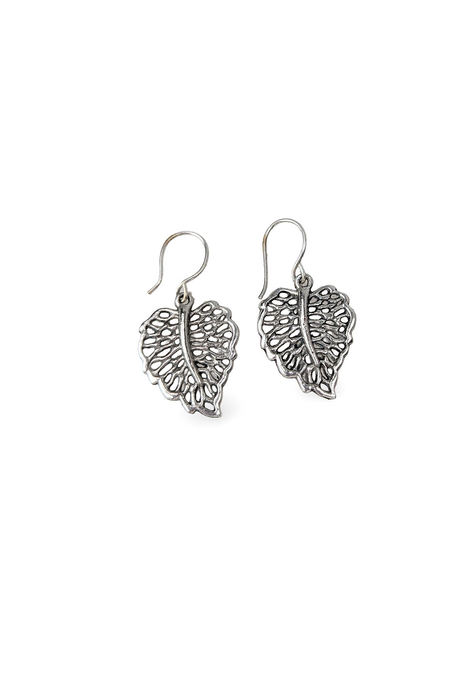 Silver Leaf earrings