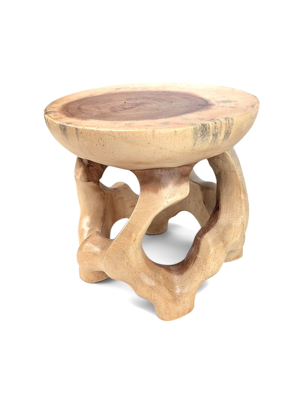 Thumbnail: Rounded wooden stage displaying prominent streaks across the upper surface