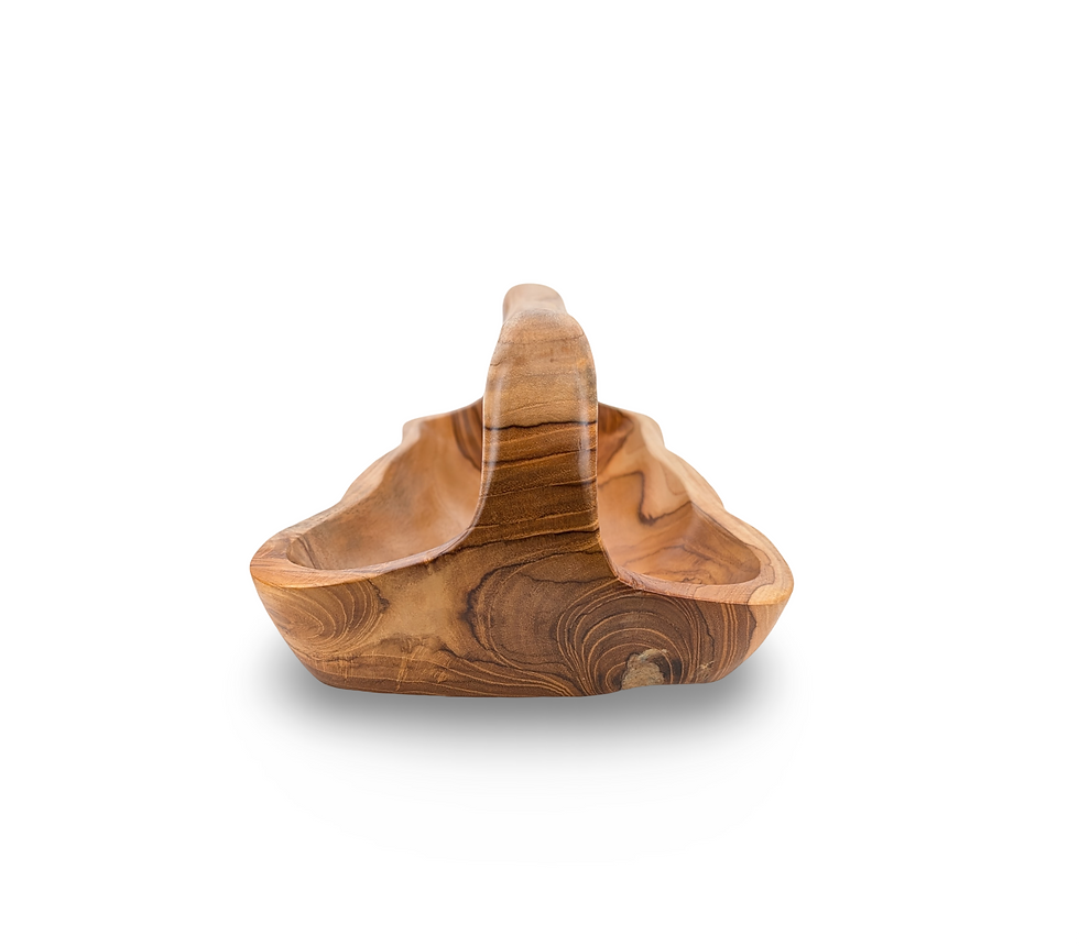 Thumbnail: Carved Wood Caddy