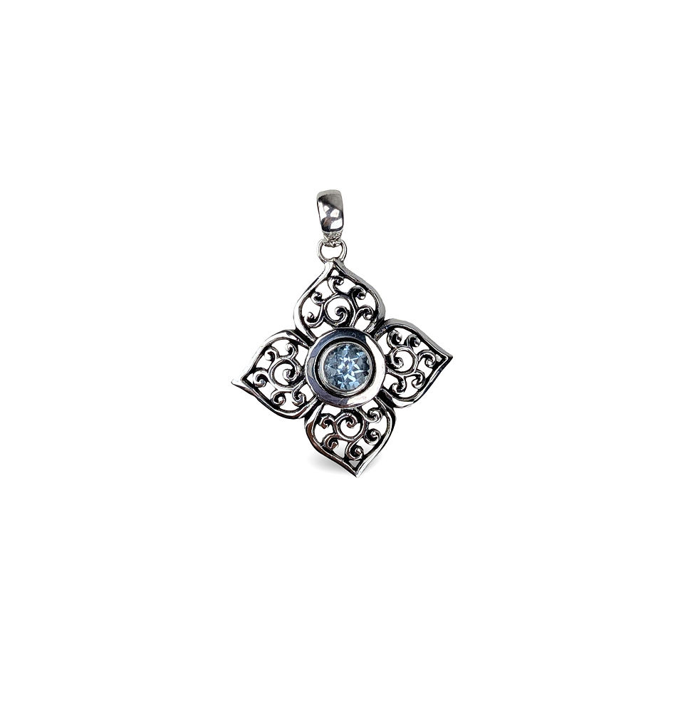 Thumbnail: Blue Gemstone Pendant