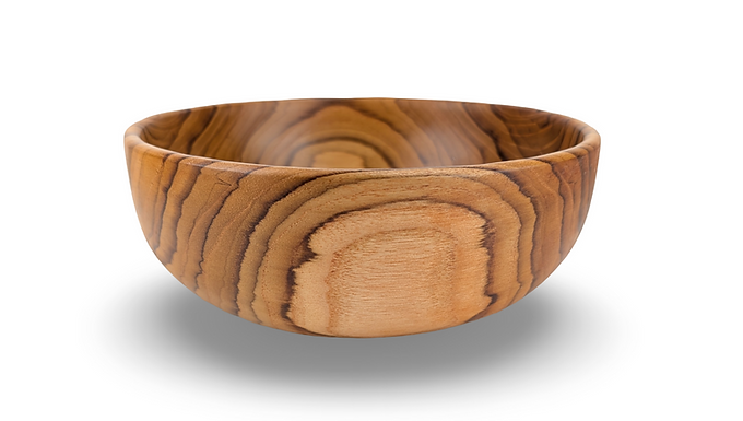Teak Serving Bowl, Wood Serving Bowl, Serving Bowl, Teak Wood Bowl