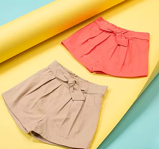 SHORT PARA NIÑA DESDE