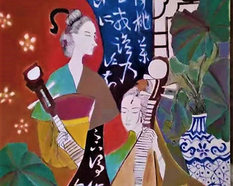 Pipa Thoughts
花瓷间之琵琶思