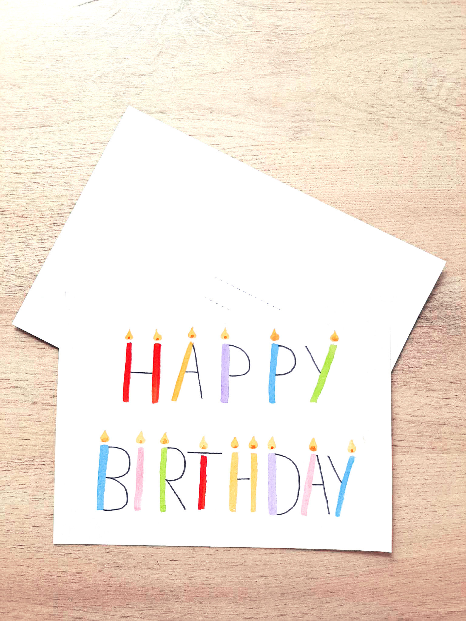 Carte Happy birthday