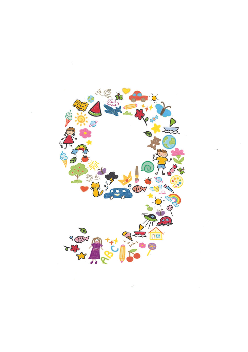 Miniature : Carte anniversaire dessins d'enfants