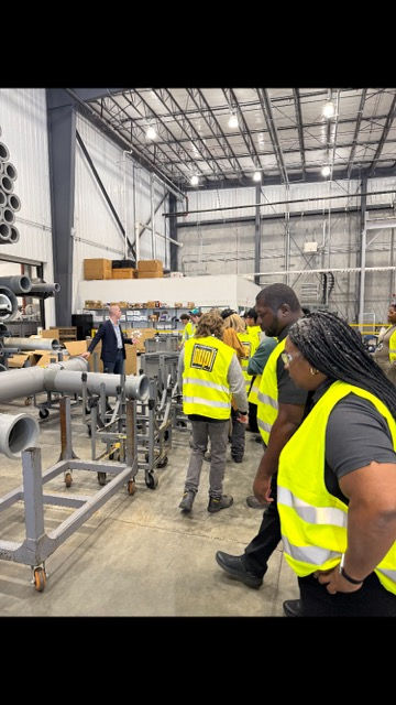 Students from ACE visit Nupi Americas