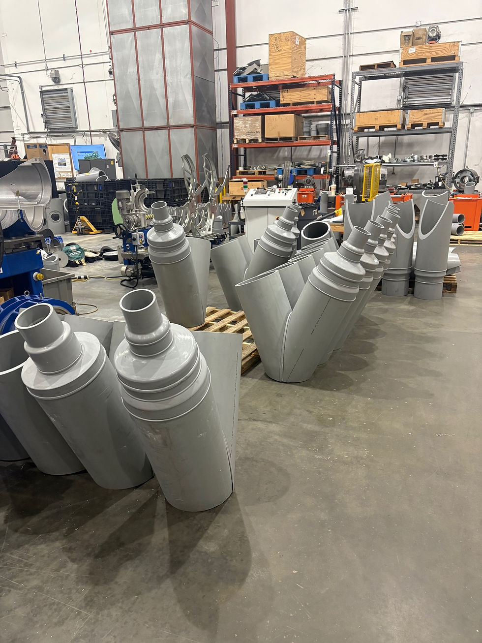 High Strength Large Diameter Waste Fittings Manufacturing at Nupi Americas