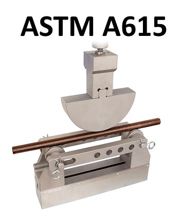 ASTM A615 Bend Fixture for Concrete Rebar, Carbon Steel Bars