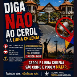 Diga não ao CEROL e à Linha Chilena