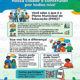 Participe da construção da Educação