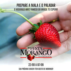 Vem aí a 31ª Festa do Morango