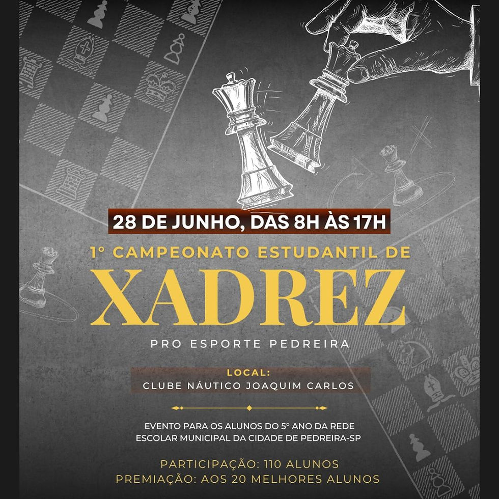1º Campeonato Estudantil de Xadrez