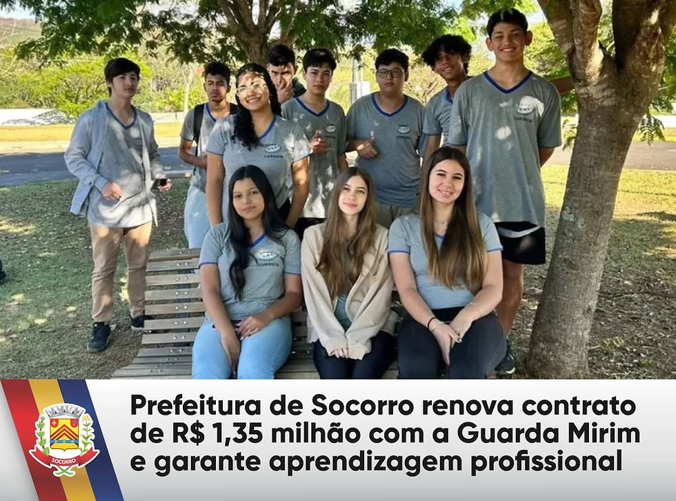 Socorro - Prefeitura renova contrato de R$ 1,35 milhão com os Guias Mirins