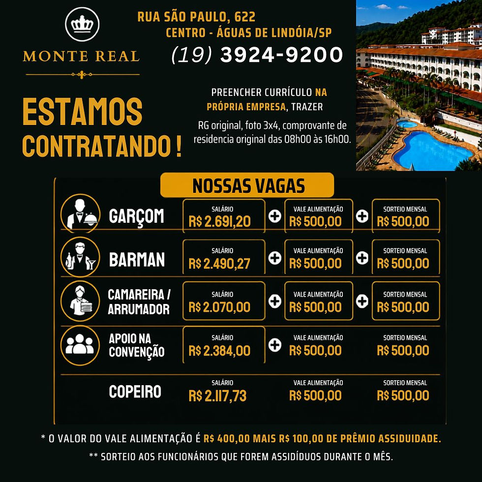 Vagas de Emprego