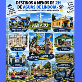 Destinos que conectam toda região