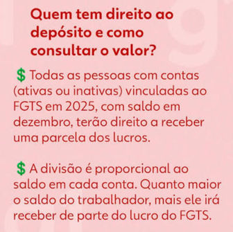 FGTS aprova distribuição de R$ 13 bilhões aos trabalhadores