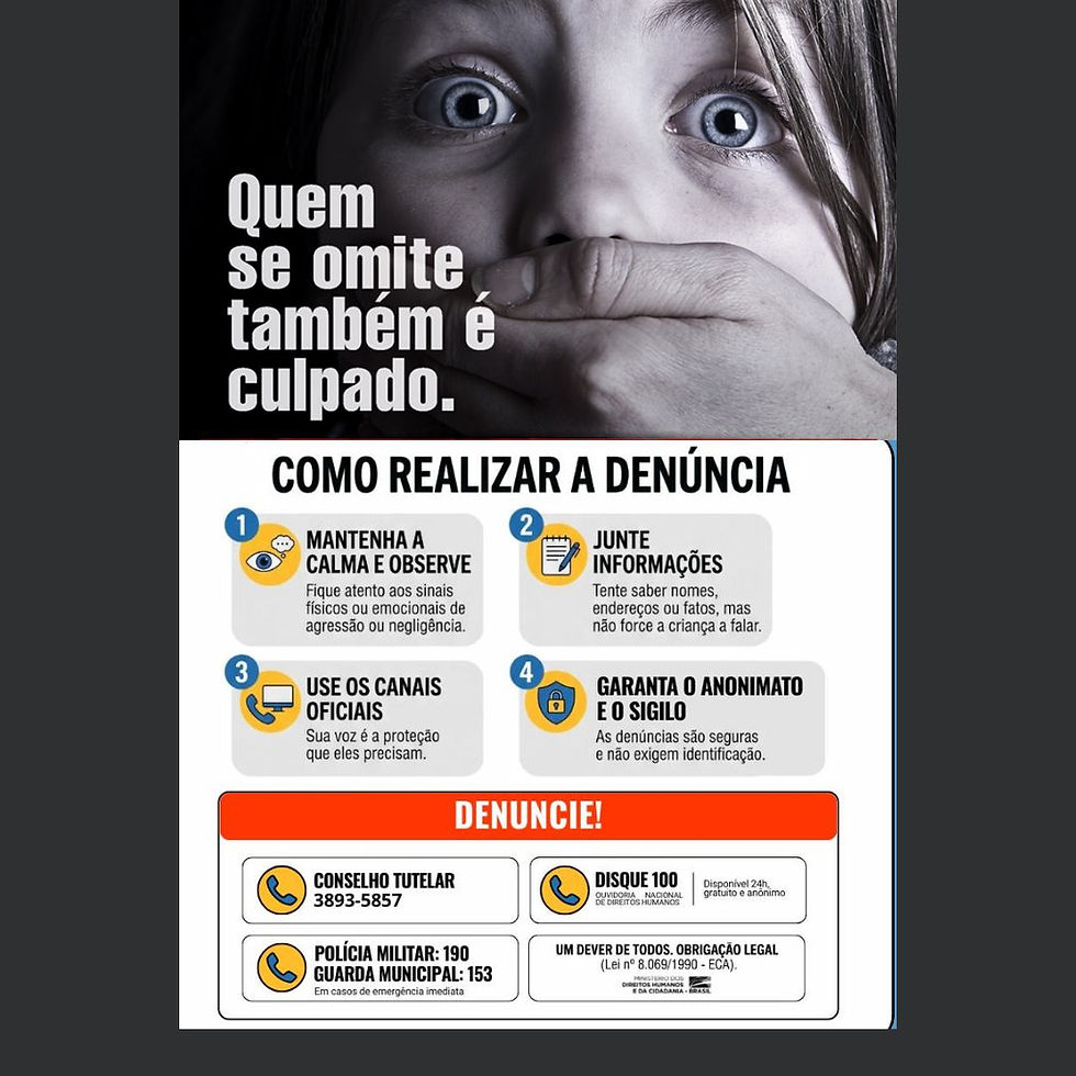 Pedreira – Denunciar é um ato de Proteção e Responsabilidade