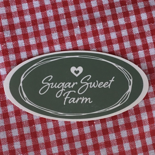 StickerSugar Sweet Farm Logo Sugar Sweet Farm