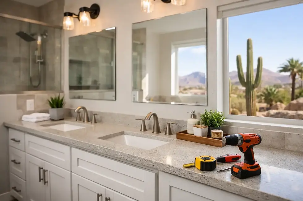 Bathroom Vanity Installation Phoenix Done Right