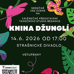 Kniha džunglí - závěrečné představení tanečního studia BeDance 2026