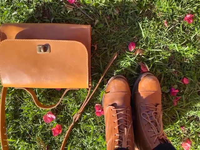 Miniatura: Bolsa Romã caramelo 
