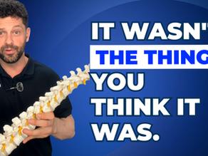 It wasn't the thing you think it was.