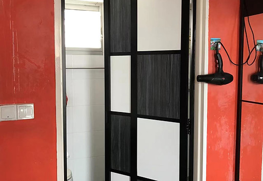 Slide and Swing Door