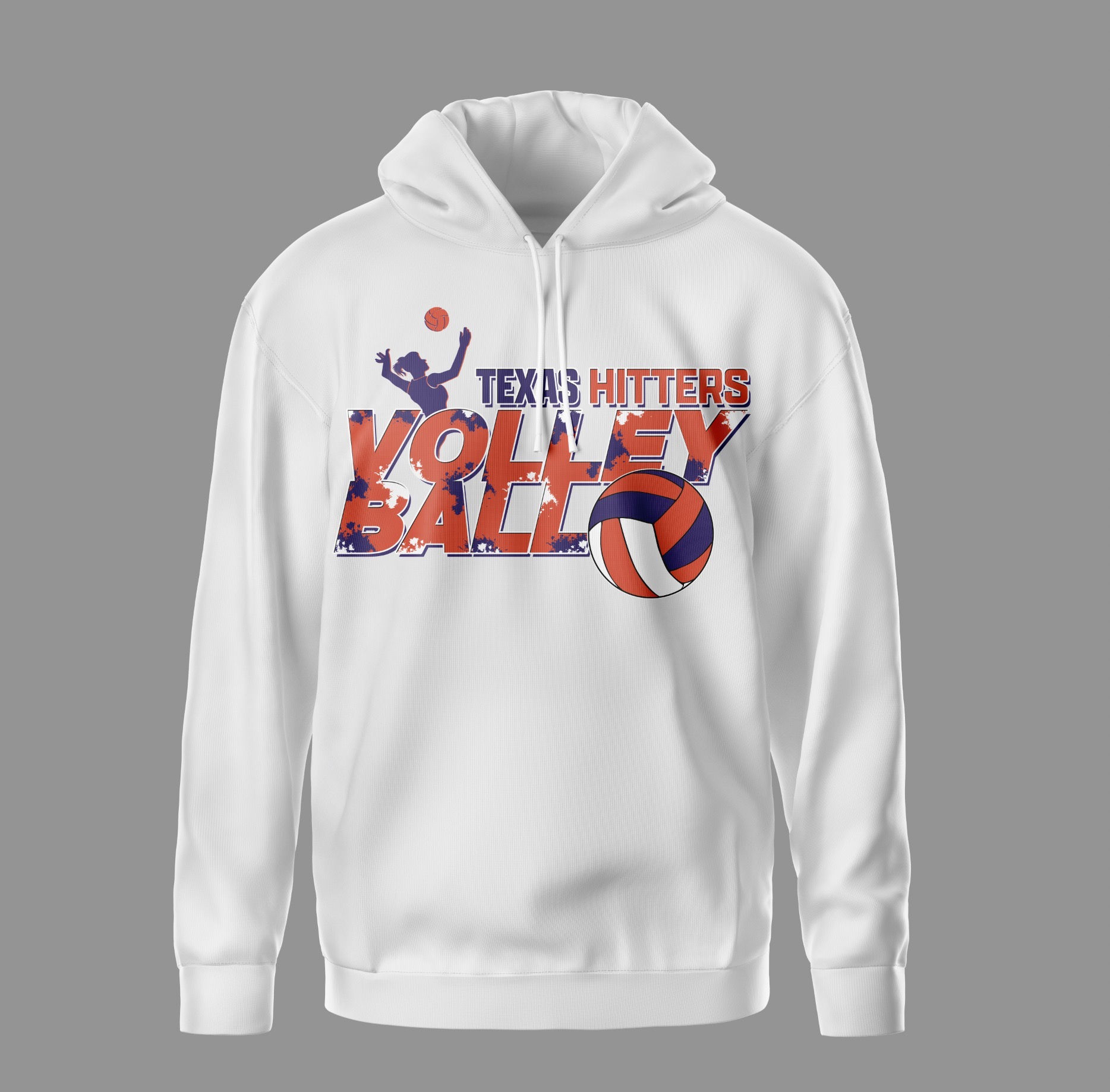 TEXAS HITTERS VOLLEYBALL HOODIE