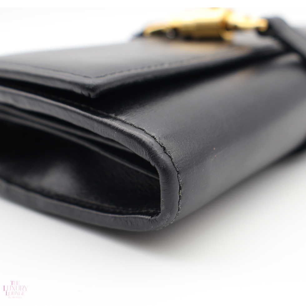 Thumbnail: Gucci Jackie Wallet on Chain in Black GHW