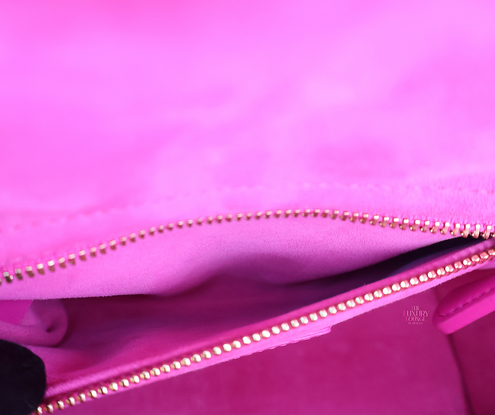 Thumbnail: Dior Lady Dior Small Flap in Pink Champagne Gold Hardware