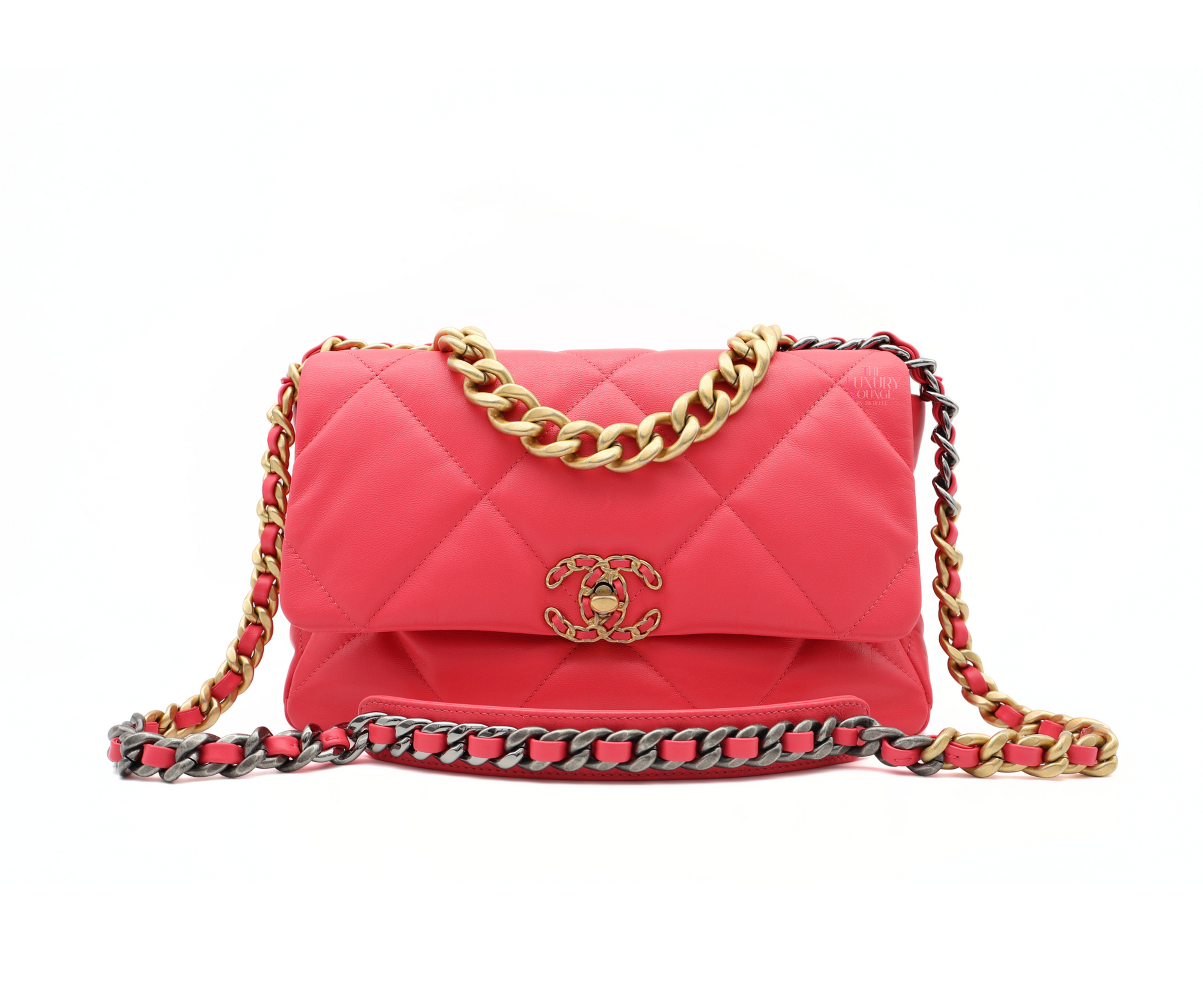 Chanel C19 Large Lambskin in Pink