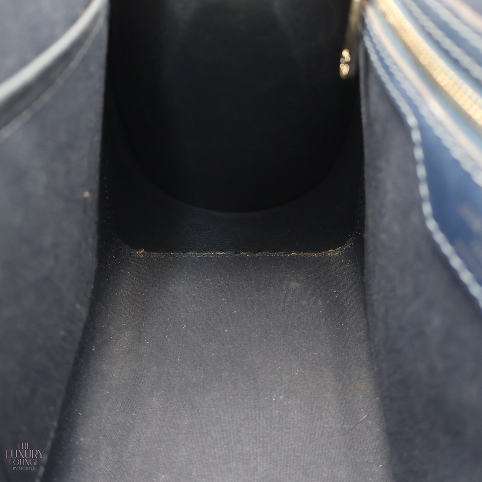 Thumbnail: Louis Vuitton Brea Epi MM Handbag in Blue SHW