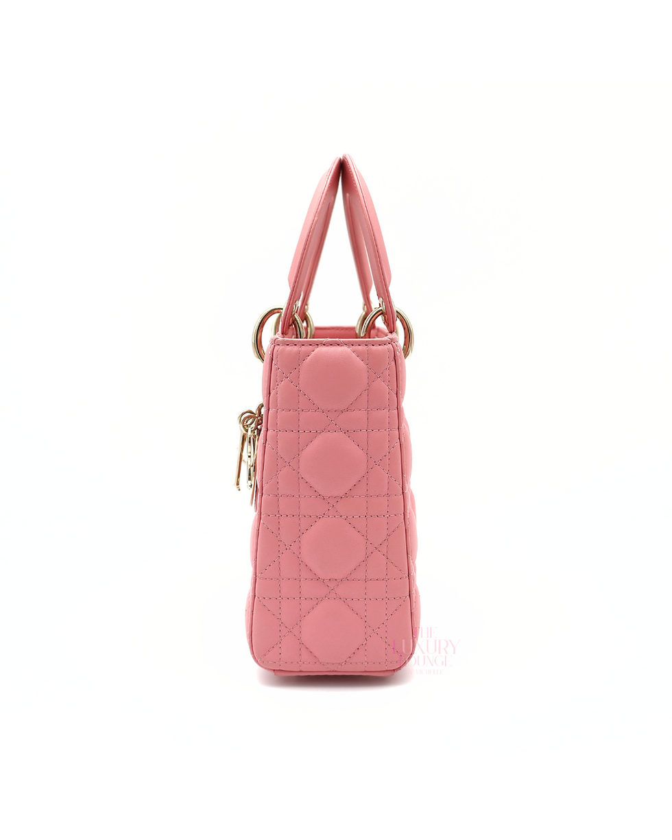 Thumbnail: Dior Lady Dior Small in Pink CGHW