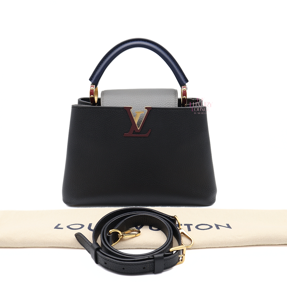 Thumbnail: Louis Vuitton Capucines BB in Tricolor GHW