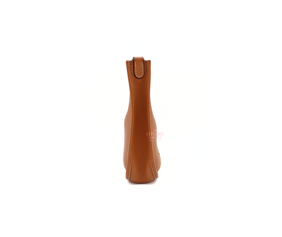 Thumbnail: Hermes Mini Evelyn Togo TPM in Gold Palladium Hardware