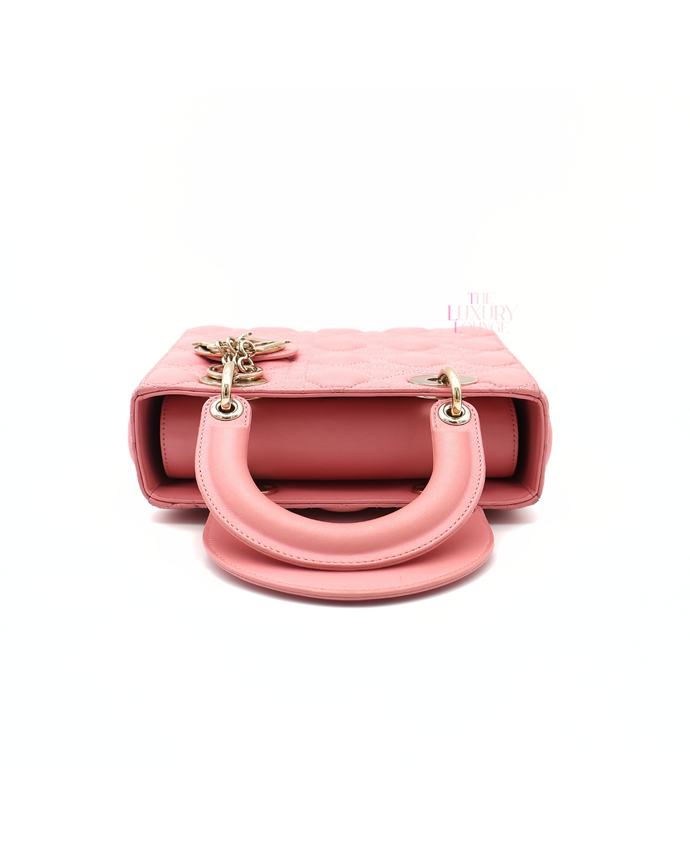 Thumbnail: Dior Lady Dior Small in Pink CGHW