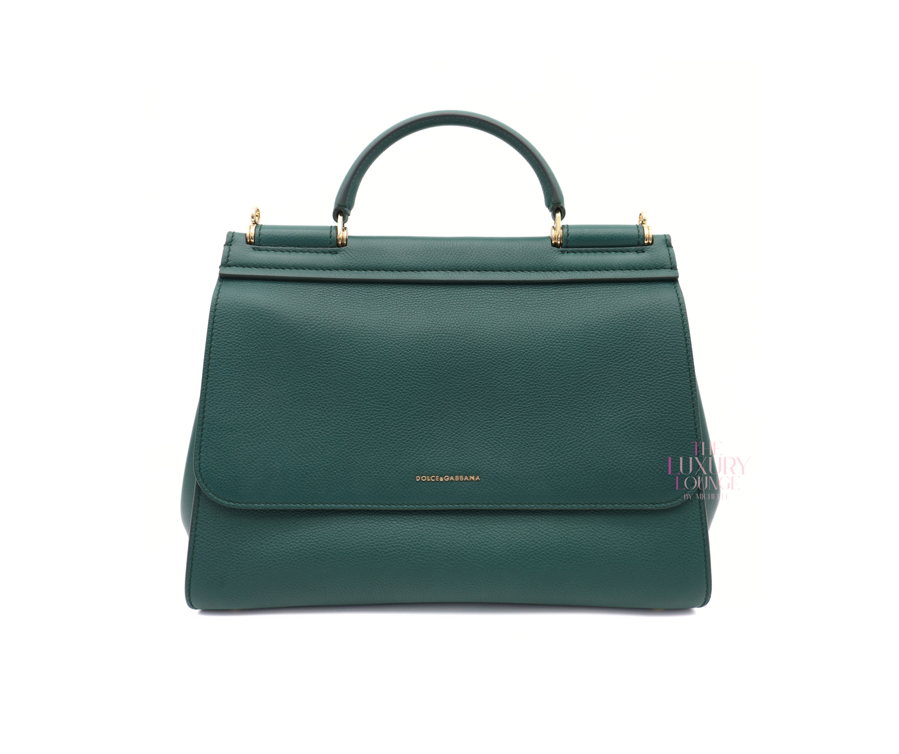 Dolce & Gabbana Miss Bag Large in Green GHW