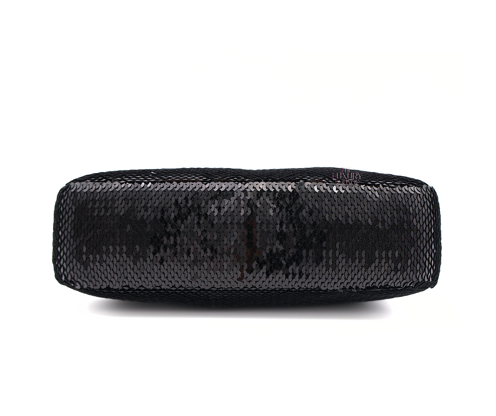 Thumbnail: Prada Re-edition 2000 Sequined Re-nylon in Black and White