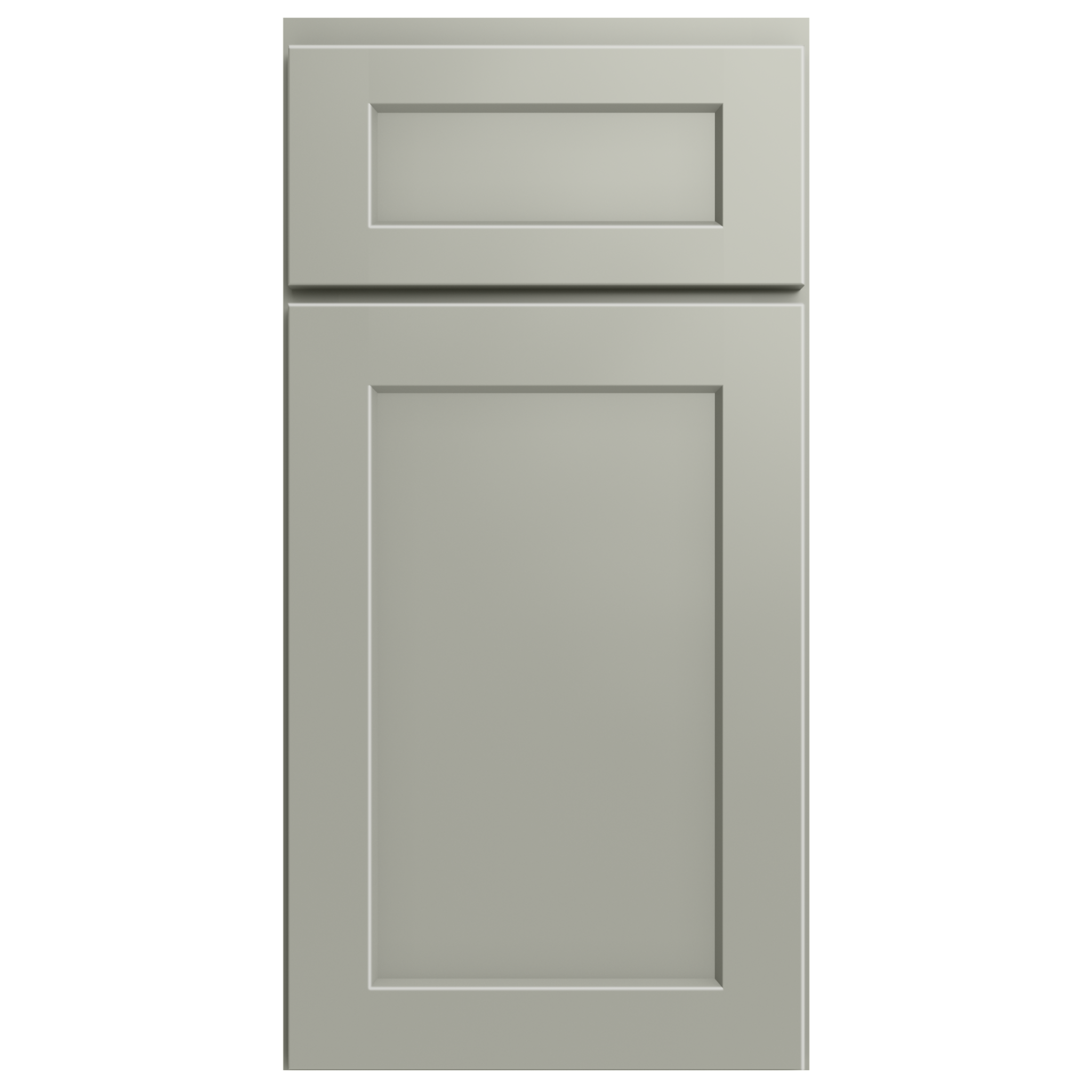 Shaker Moss cabinet door sample