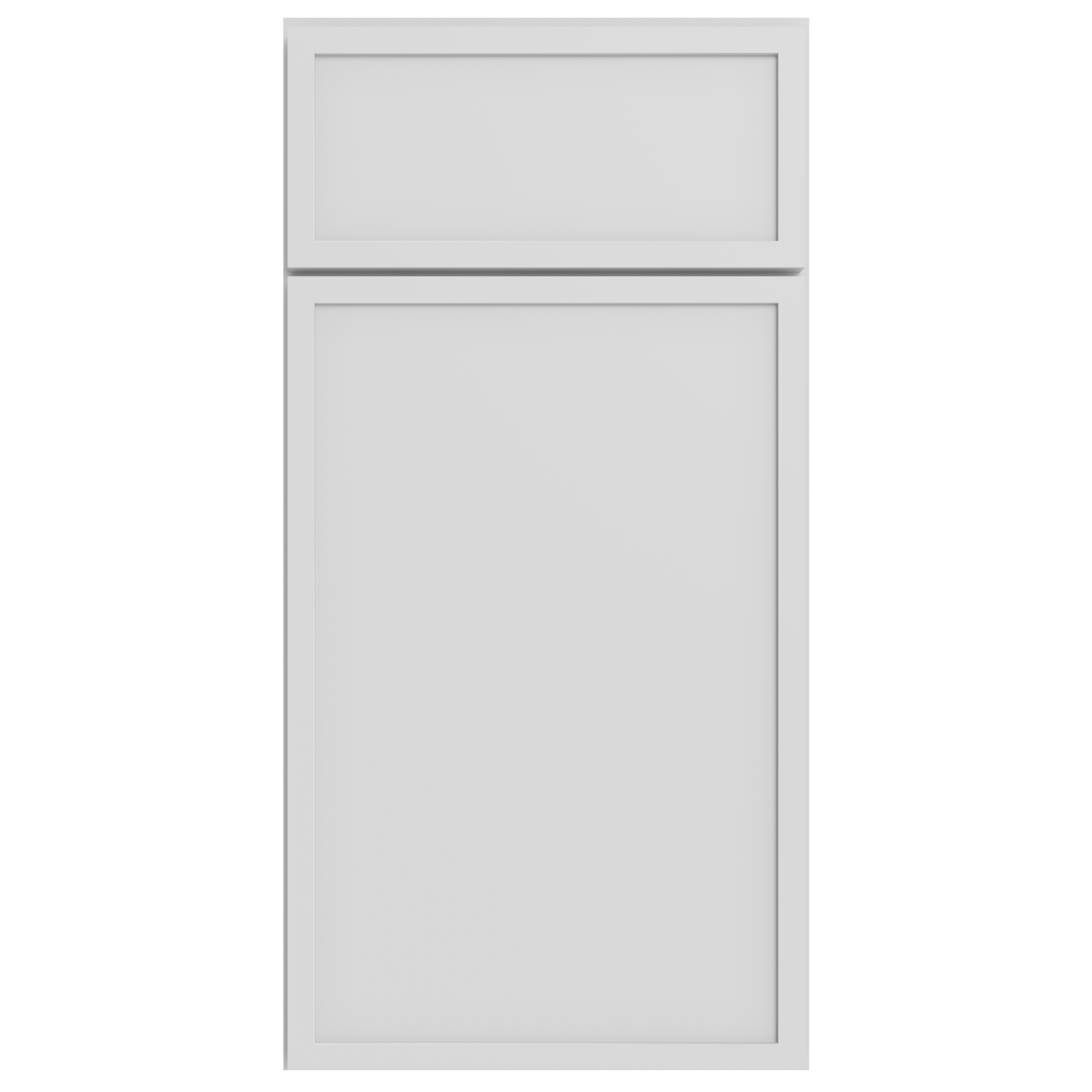 Oslo White cabinet door sample