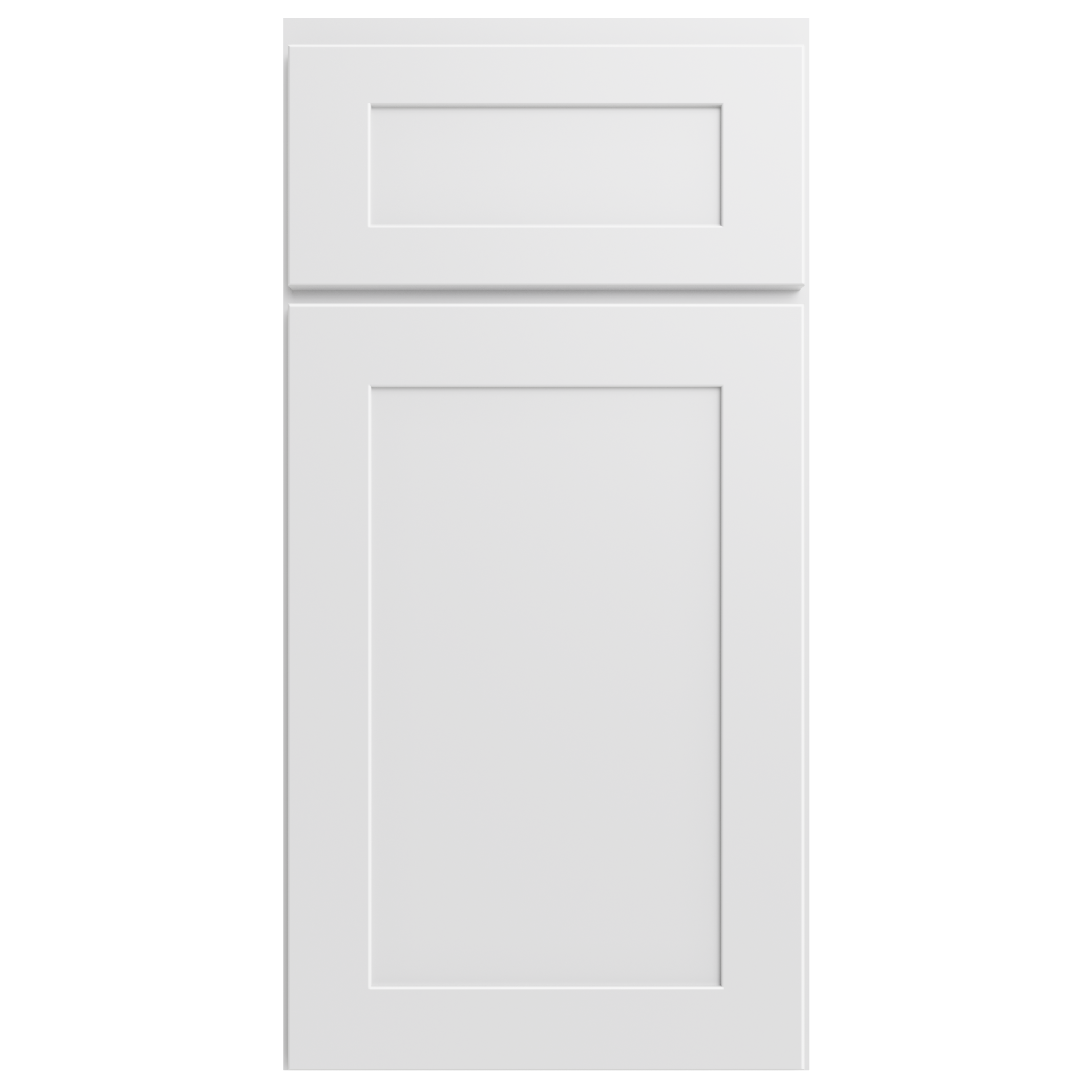 Shaker White cabinet door sample