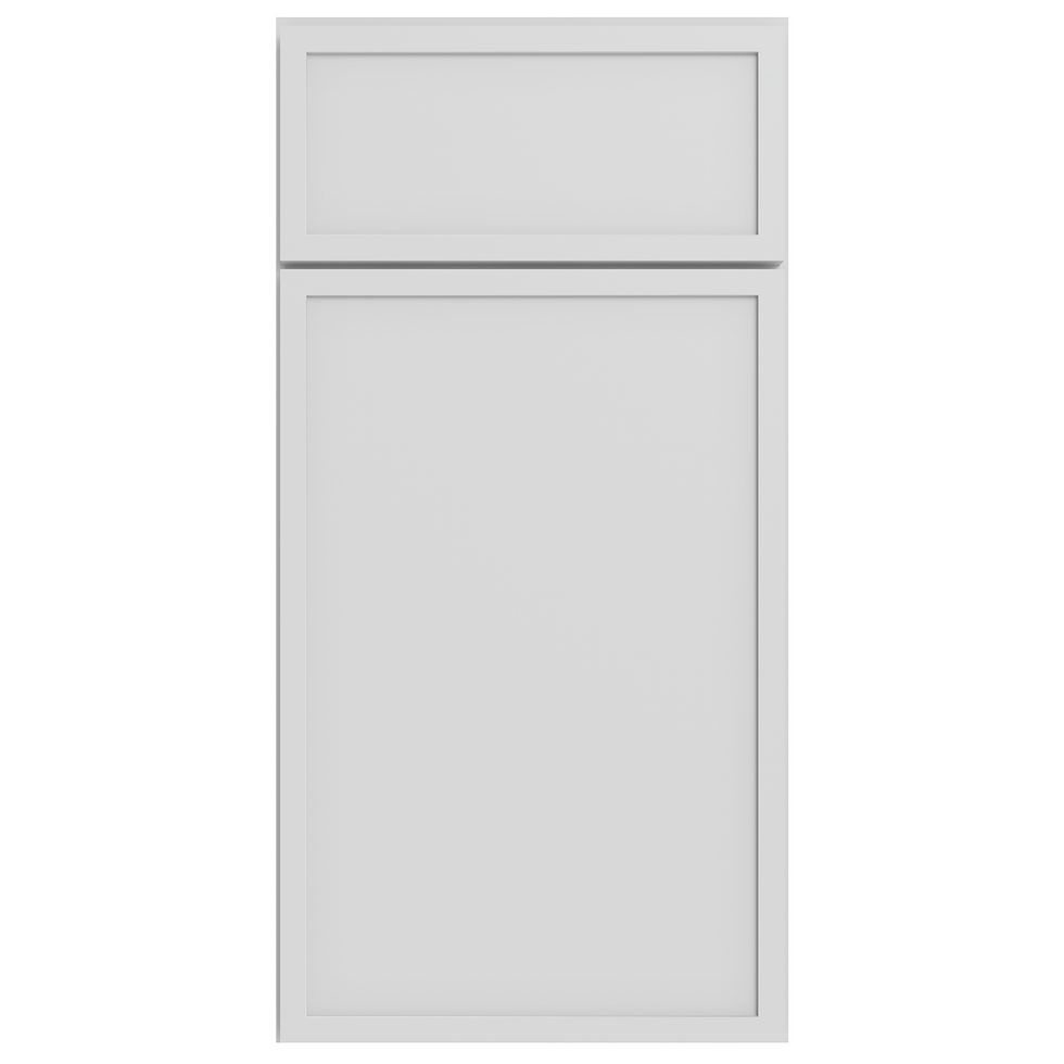 Oslo White cabinet door sample