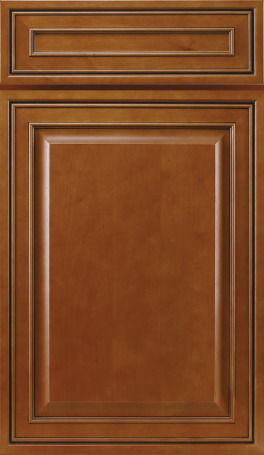 Thumbnail: J&K Mocha Glazed cabinet door finish