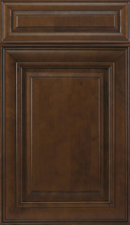 Thumbnail: J&K Chocolate Glazed cabinet door finish