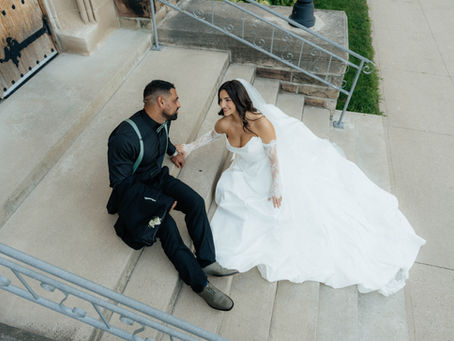 Chelsea and Mohamed wedding portraits at Brescia University Bride Chelsea in White Lace Bridal Couture dress Groom Mohamed smiling during ceremony Bride walking down aisle at Brescia University wedding Groom’s grandfather officiating ceremony Chelsea and Mohamed just married at Brescia University Springhill Flowers bridal bouquet Wedding party portraits at Brescia University Chelsea and Mohamed campus portraits Romantic couple portraits at Brescia University Bride and groom laughing together Chelsea and Mohamed reception entrance Chelsea and Mohamed first dance Guests dancing at wedding reception Sunset portraits of Chelsea and Mohamed Bride and groom celebration on dance floor Wedding detail photo with rings and bouquet Bride portrait with Autumn Artistry makeup Just married moment after ceremony Wedding reception dance floor celebration