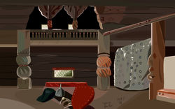 Room from the Story of the Dead Tsarevna and the Seven Bogatyrs