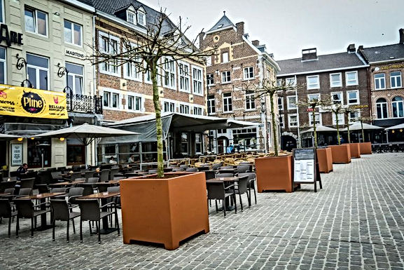 Vergroening Grote Markt Tongeren