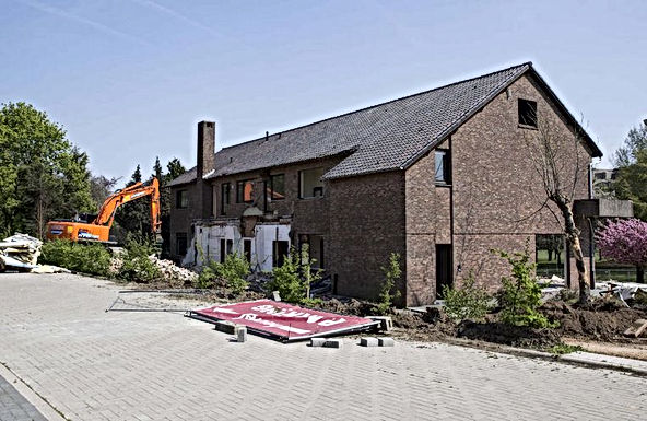 Feestzaal Ambassador in Tongeren wordt appartementencomplex